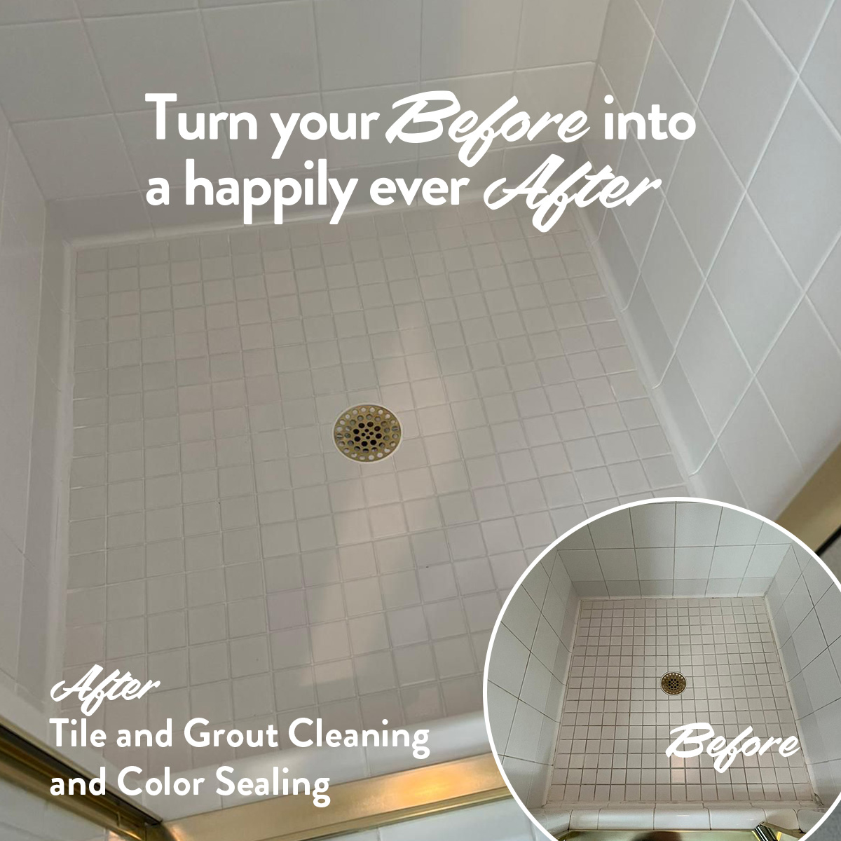 Tile and Grout Cleaning and ColorSealing