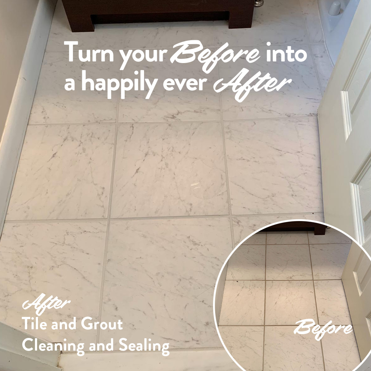 Tile and grout Cleaning and Sealing